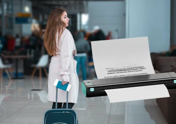 Impressora Compacta para Levar na Mala
