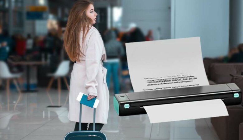 Impressora Compacta para Levar na Mala